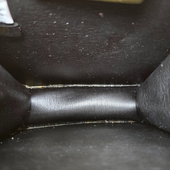 Nicole Miller 100% Silk Mini Chain Strap Purse Women's Dice Graphic Twist Clasp - Picture 9 of 9